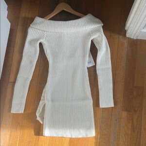 Zara foldover sweater mini dress - Small and Medium available